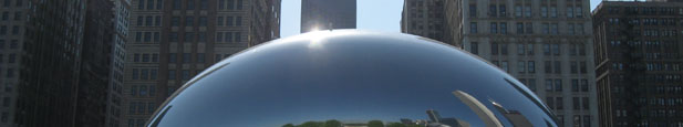 Chicago, Millenium Park, Cloud Gate von Anish Kapoor