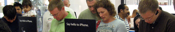Weltpremiere: iPhone meets iMensch. Ei Ei Ei!